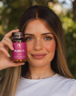 PURE x4 – ארבעה סוגי מגנזיום, תמצית פרחי פסיפלורה וויטמין 6B - יח׳ – תמונה 3
