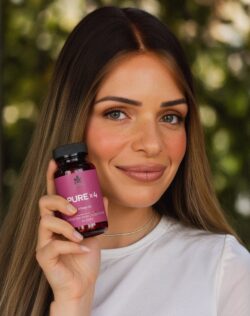PURE x4 – ארבעה סוגי מגנזיום, תמצית פרחי פסיפלורה וויטמין 6B - יח׳ – תמונה 2